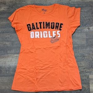 NWOT Baltimore Orioles MLB Women's Babydoll T-shirt XL